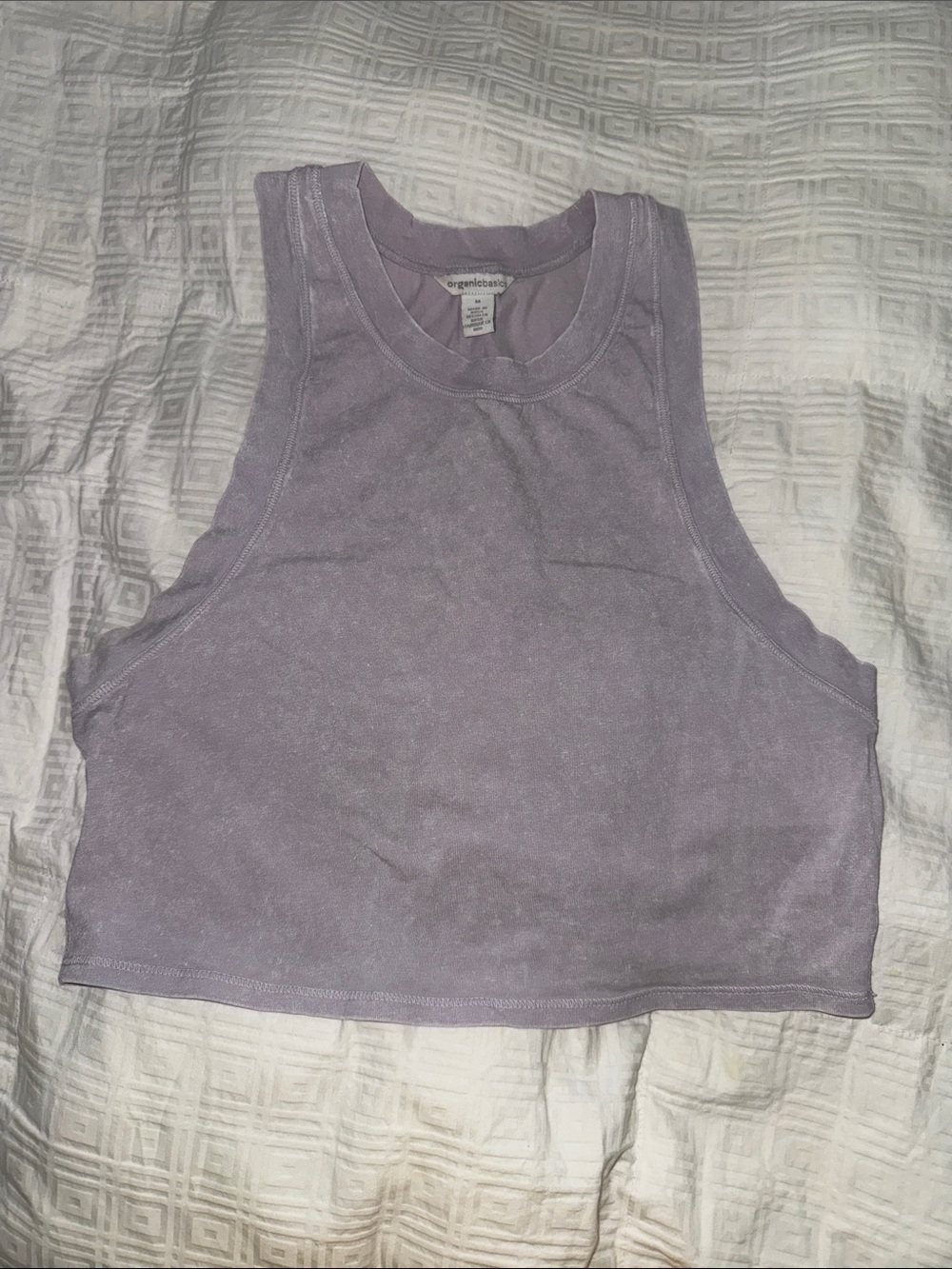 Organic Basics Lilac Bralette